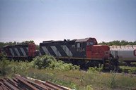 CN Locomotives 4032 and 4134