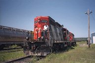 Me on locomotive 4134